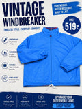 Vintage Windbreaker Jacket For Men And Women